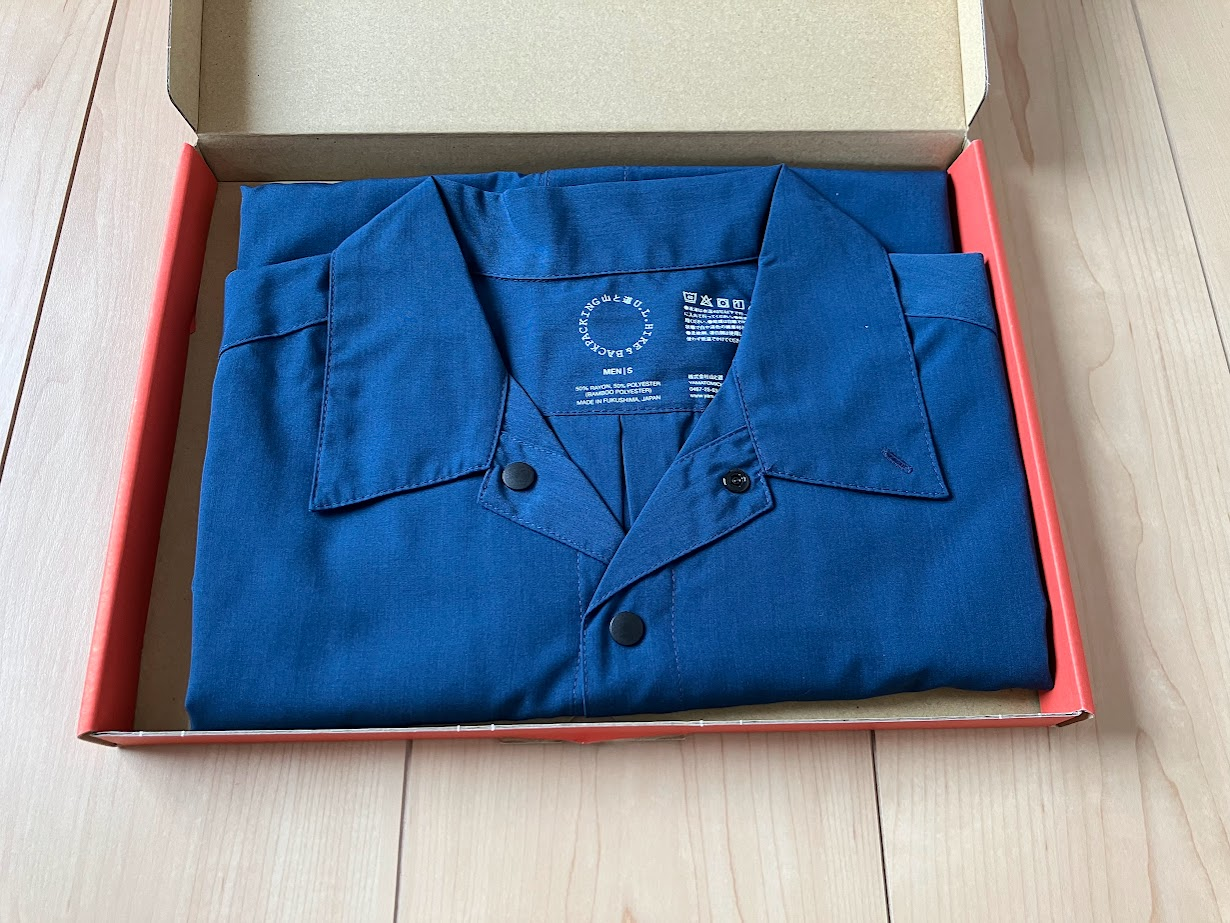山と道のバンブーシャツを購入した - kaneda blog